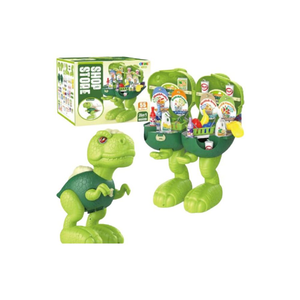 Mini Market Mesa Infantil Tiranosaurio Rex Juguete Accesorio image number 3.0