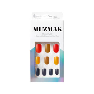 Muzmak - U&ntilde;as Press On Jelly Palette Regular Square 36 U.