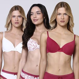 Pack 3 Sosten Copa B Intime