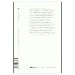 El Principe (tapa Blanda) - Nicol&aacute;s Maquiavelo | Libro
