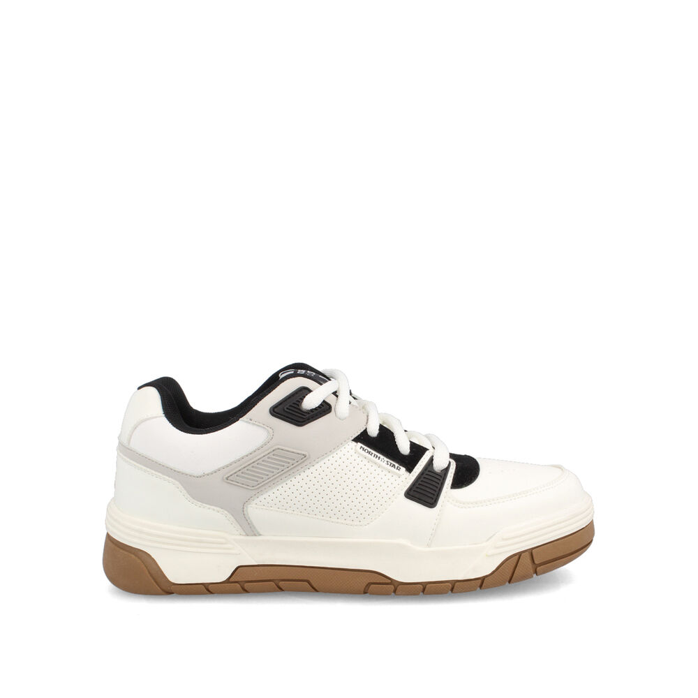 Zapatilla Hombre North Star Skater Chunk Blanco-negro image number 0.0