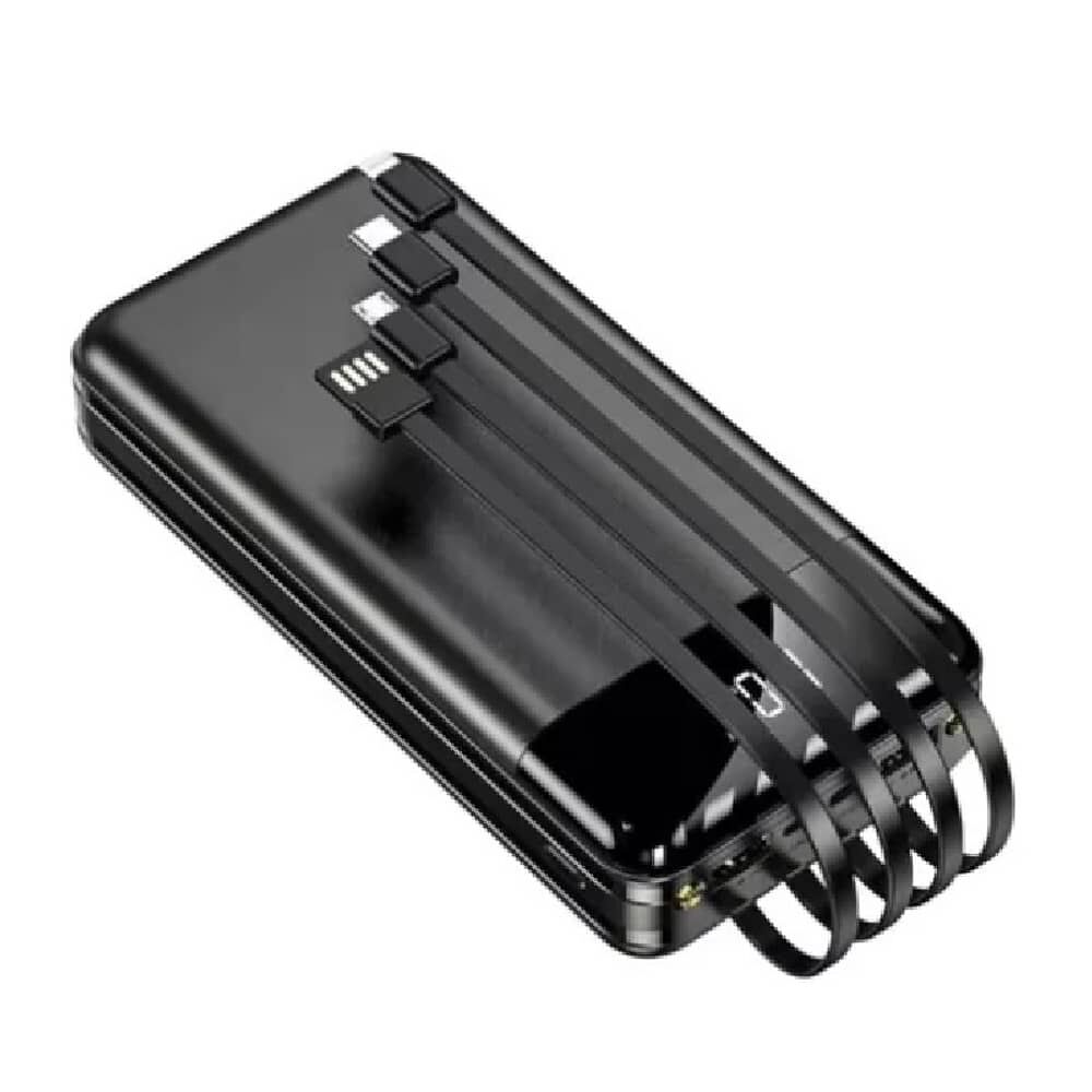 Powerbank Bater&iacute;a Externa Para Celulares 10000 Mah 3 Cables Inclu&iacute;dos Tipo C image number 0.0