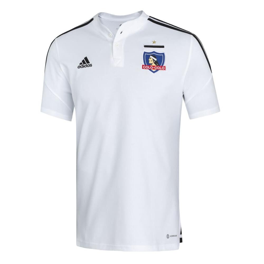 Polera Manga Corta Polo Hombre Adidas Colo-colo image number 0.0