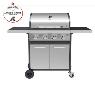 Parrilla A Gas Oregon 4b Inox