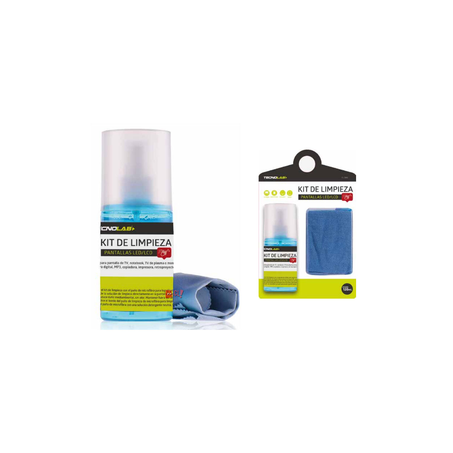 Kit De Limpieza Pantallas 120ml - Ps image number 1.0