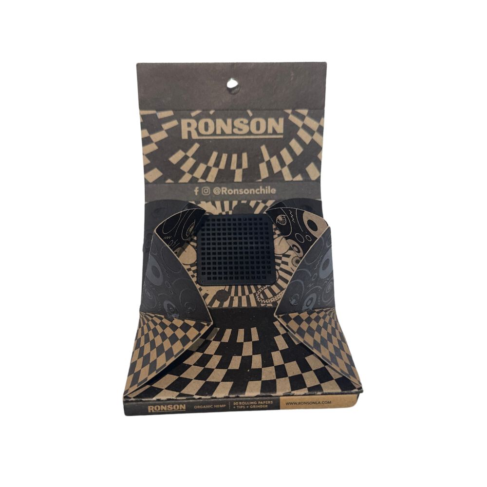 Papelillo Ronson Display Organic + Tips + Moledor 15 Kits image number 2.0
