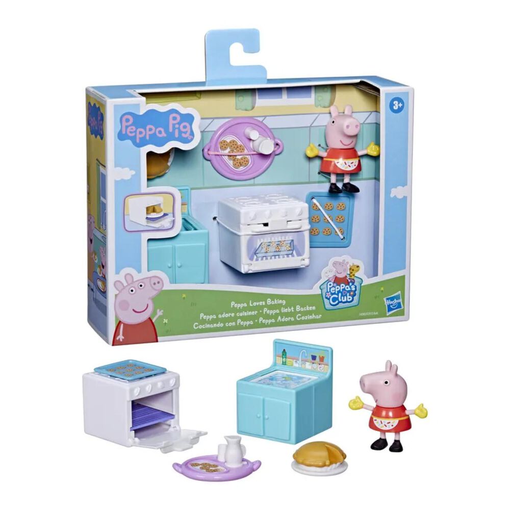 Juguete Cocina De Peppa Pig Con Accesorios Infantil image number 2.0