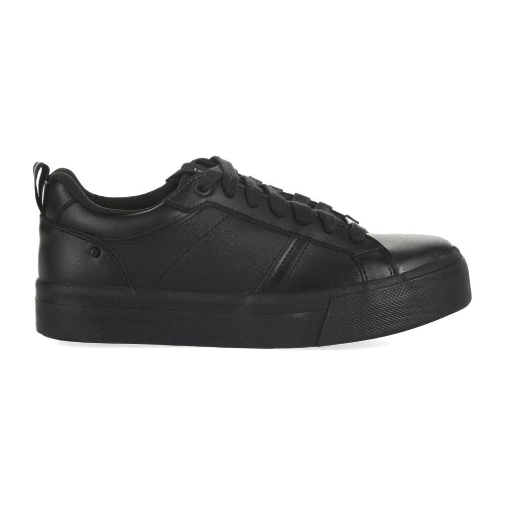 Zapatilla Escolar Niña Teener Florencia Negro image number 2.0