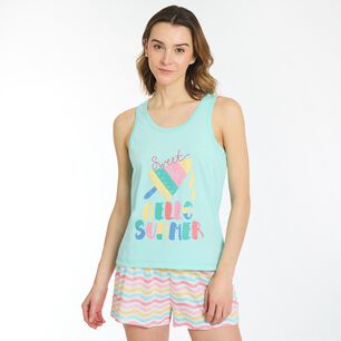 Polera De Pijama Sin Mangas Mujer Freedom