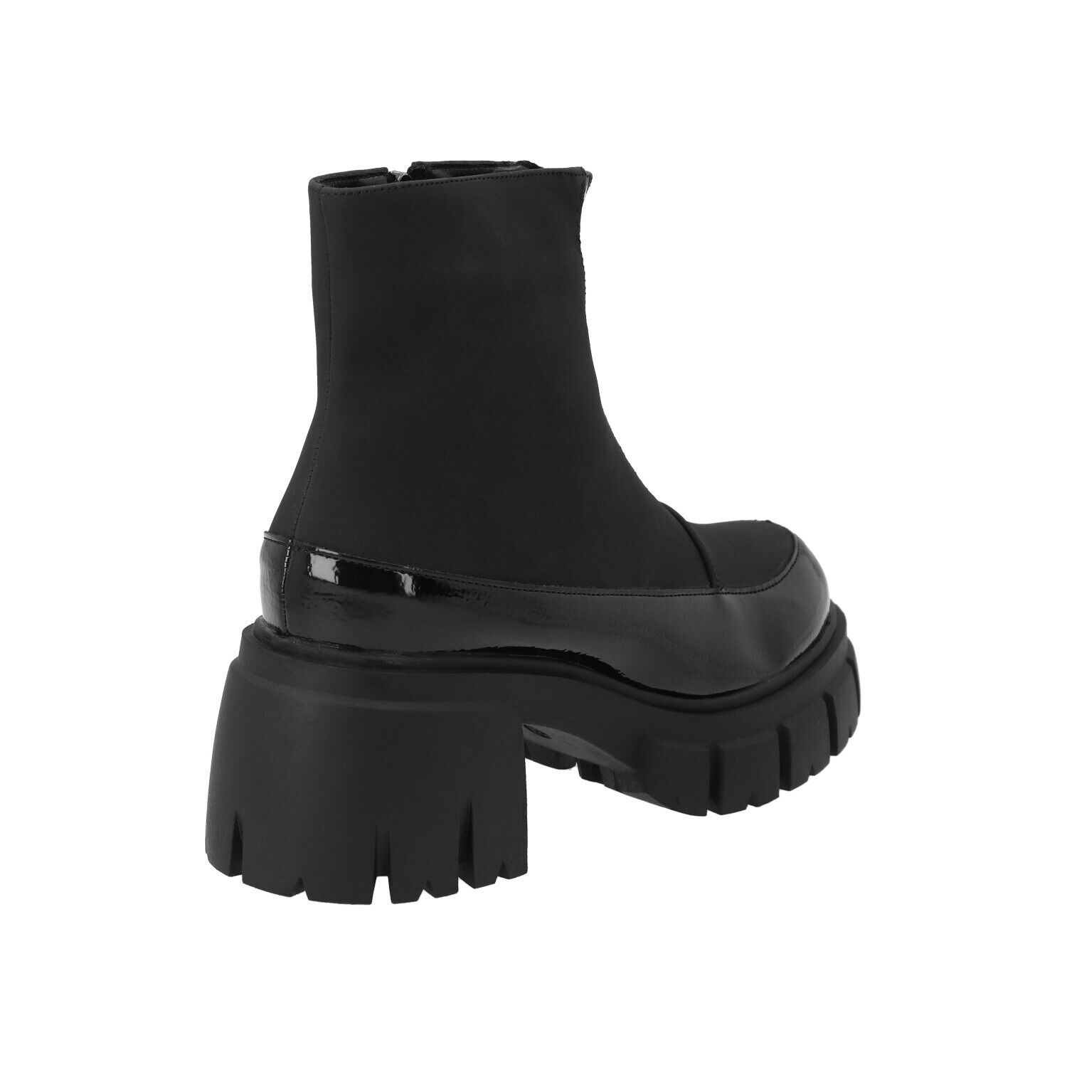 Botin Mujer Negro Plataforma Eva Detogni image number 1.0