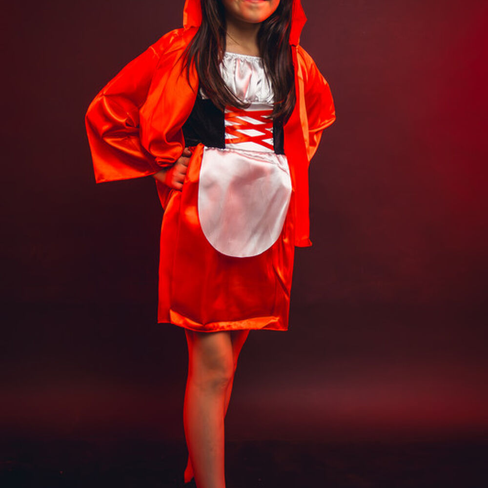 Disfraz Infantil Caperucita Roja Cuento Niñas Pelicula image number 1.0