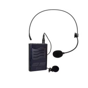 Kit De Microfono Inalambrico Vhf 2 En 1 Cintillo Y Solapa