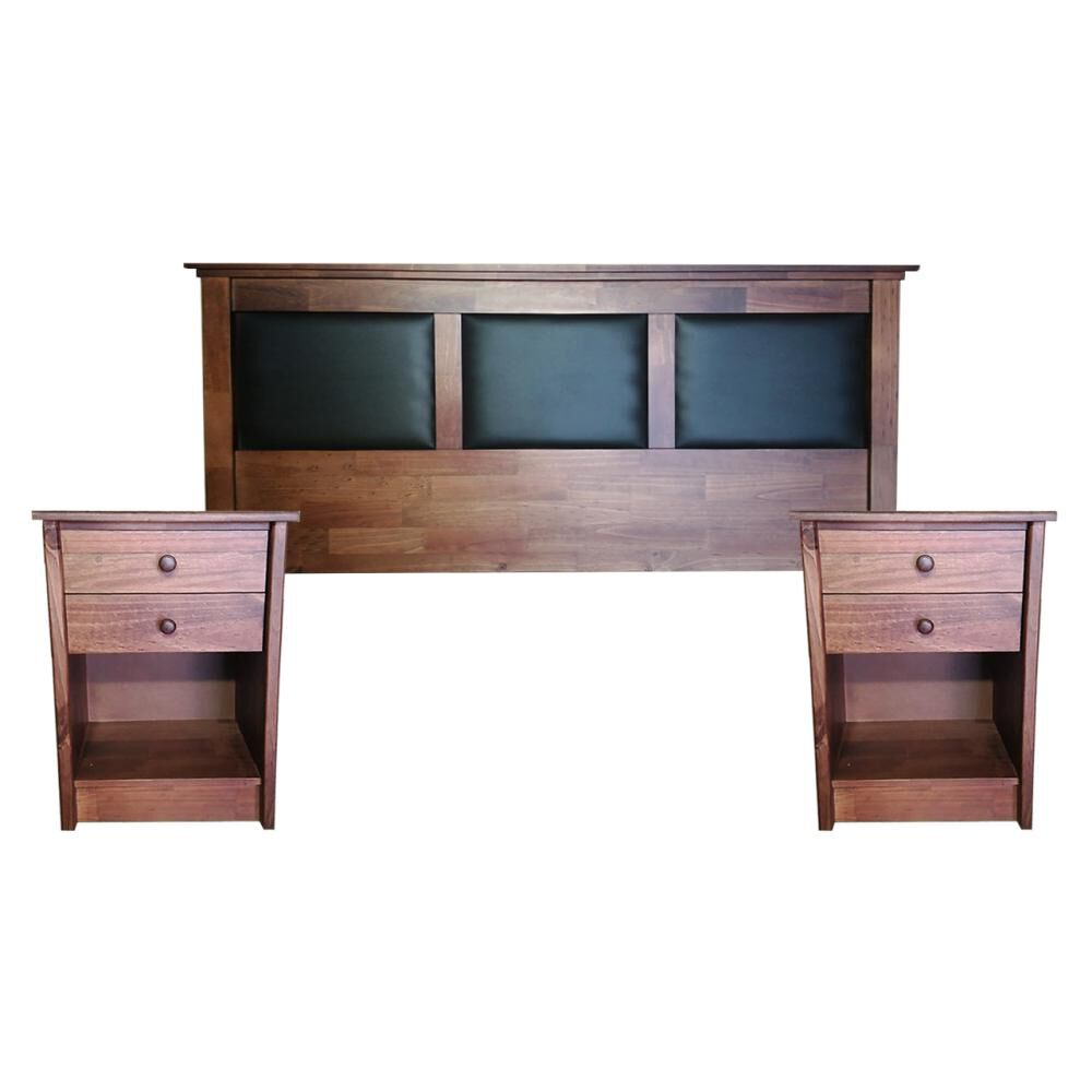 Set De Madera Casaideal New Corinto   / 2 Plazas image number 0.0