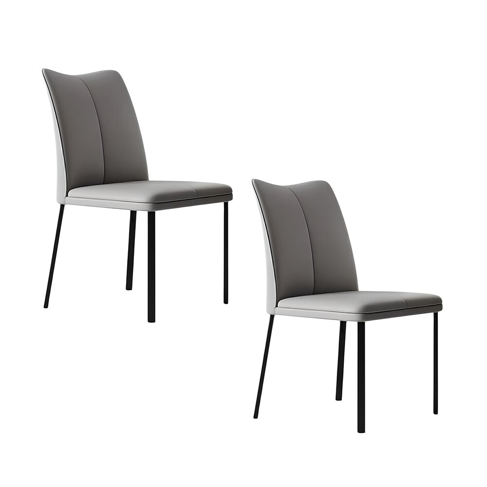 Pack 2 Sillas De Comedor Gris Seek By Lubabycas image number 0.0