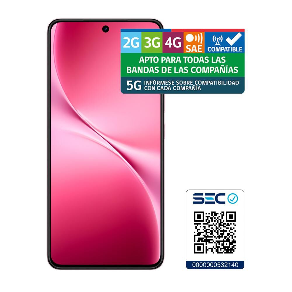 Smartphone Vivo V60 Lite / 5G / 256 GB / Rosa Pop / Liberado image number 3.0