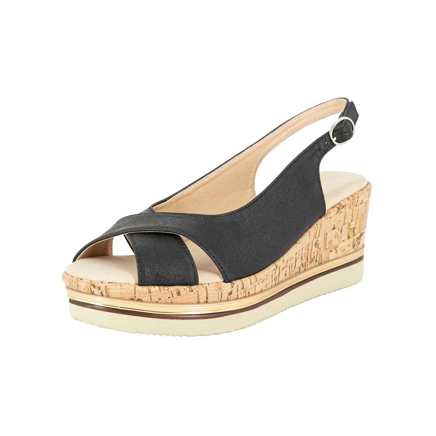 Sandalia Jerid Negro Alquimia image number 0.0