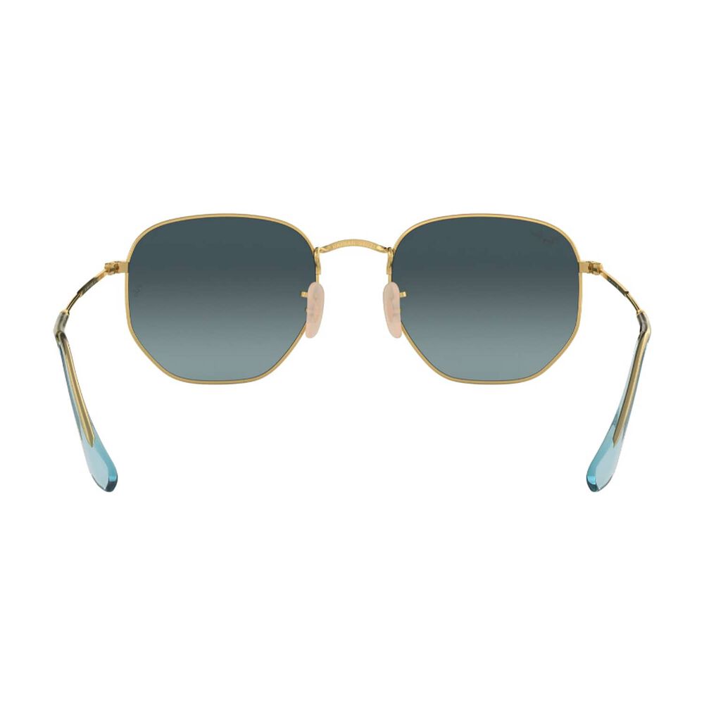 Lentes De Sol Hexagonal Dorado Ray-ban image number 3.0