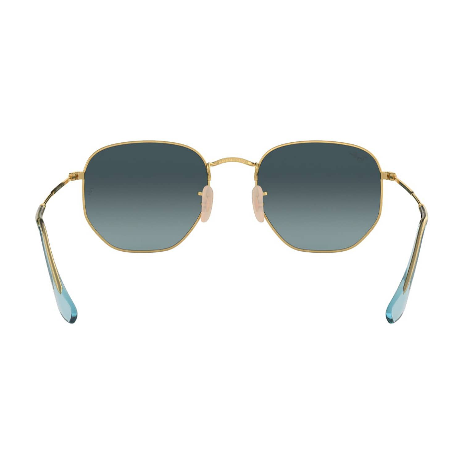 Lentes De Sol Hexagonal Dorado Ray-ban image number 3.0