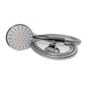 Kit De Ducha Tel&eacute;fono Manguera Soporte Cromado Acero Inox