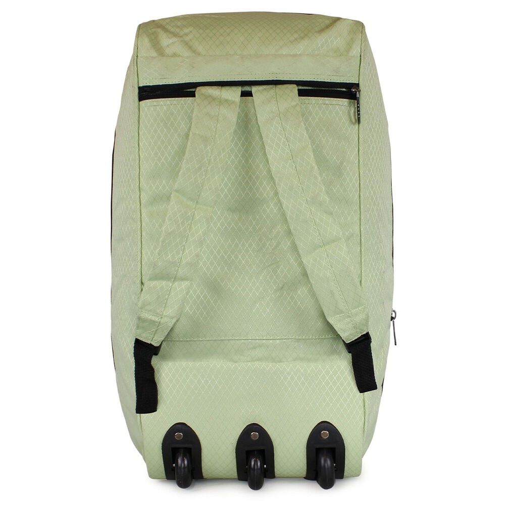 Bolso Tipo Mochila Con Ruedas + Candado Challenger Verde image number 3.0