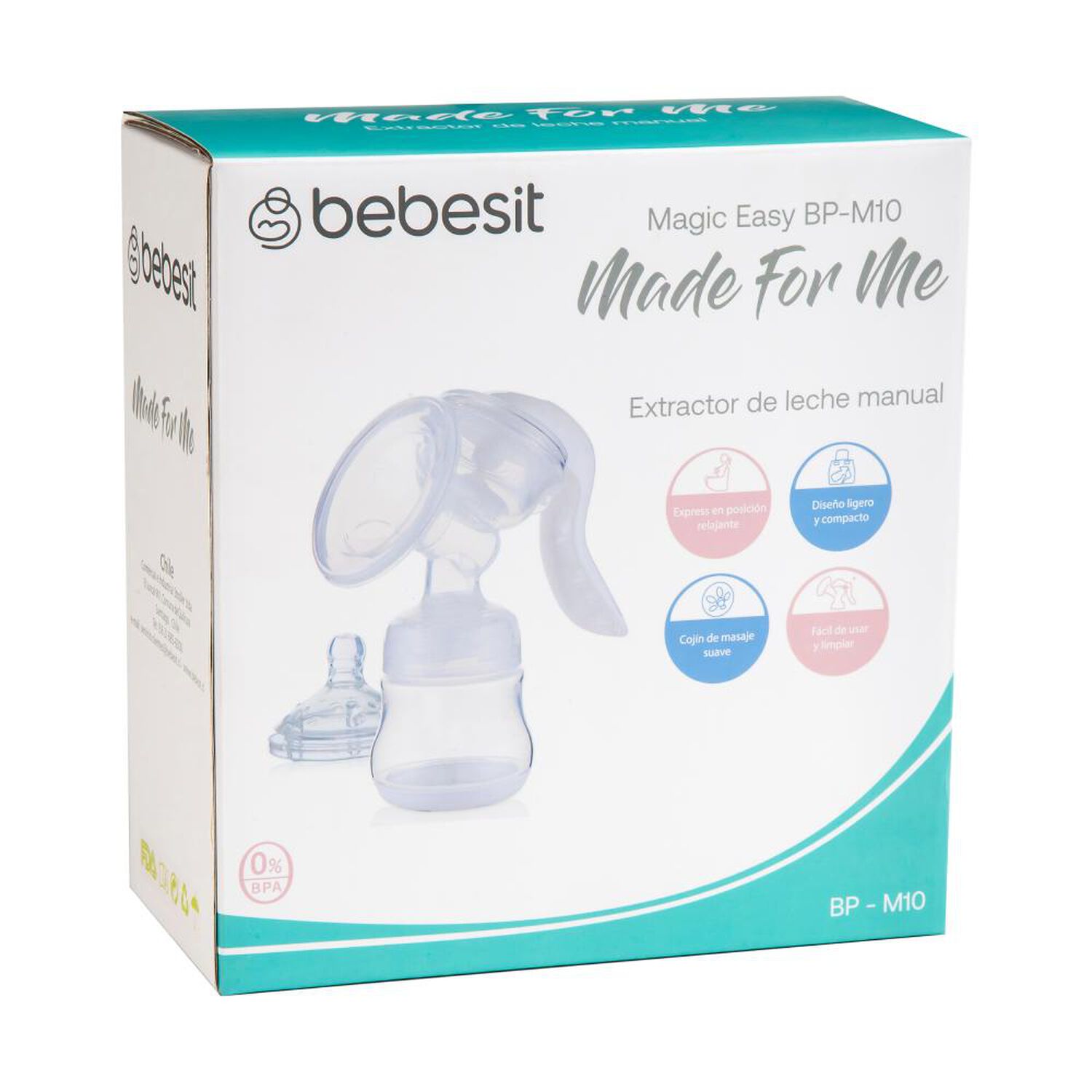 Extractor De Leche Bebesit Manual Magic Easy image number 6.0