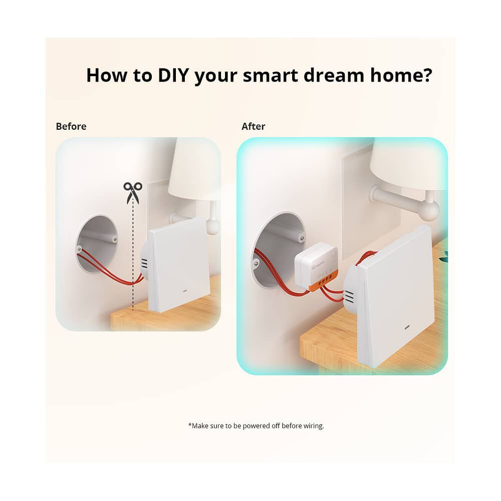 Interruptor Zigbee Sin Neutro Sonoff Mini Extreme Zbminil2 image number 4.0
