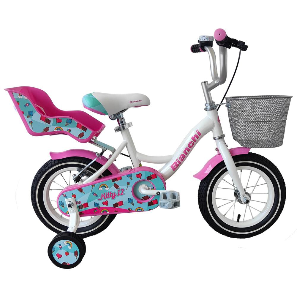 Bicicleta Infantil Bianchi Kitty 12 / Aro 12