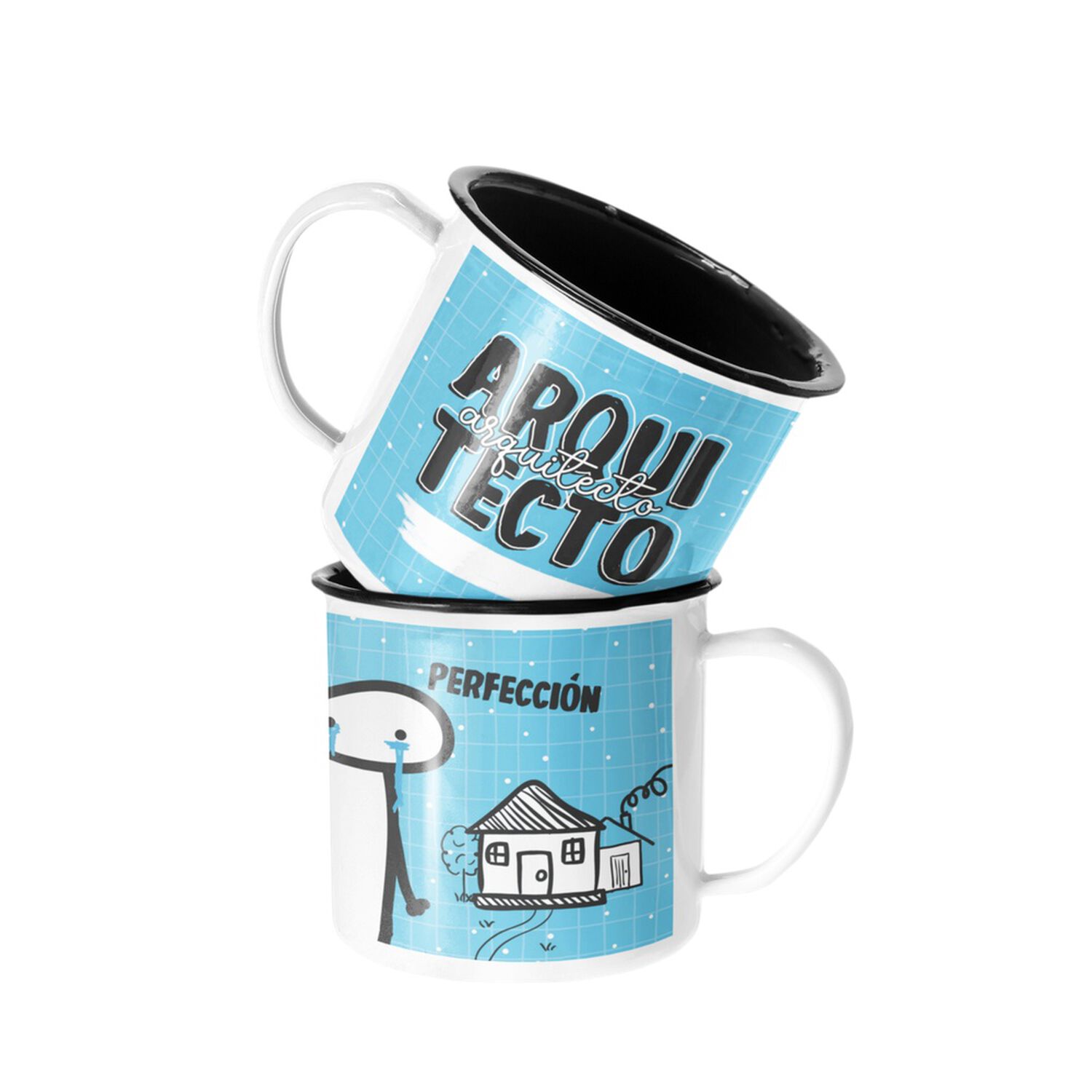 Taza Enlozada Lechera Arquitecto Regalo Arquitecto Profesion image number 0.0