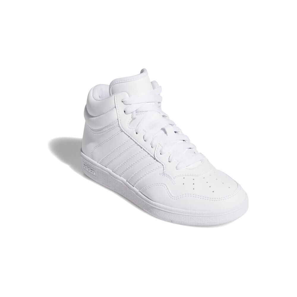 Zapatilla Urbana Unisex Adidas Hoops 4.0 Mid J Blanco image number 0.0