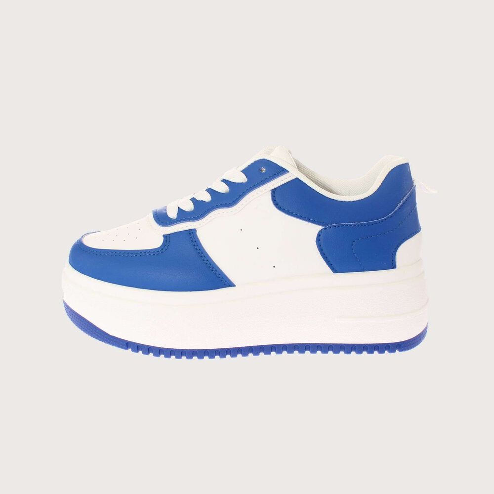 Zapatilla Plataforma Blanco/azul Art. 5s209b0055royalblue image number 1.0