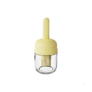 Dispensador De Aceite Vidrio Con Pincel Brocha Silicona Cocina