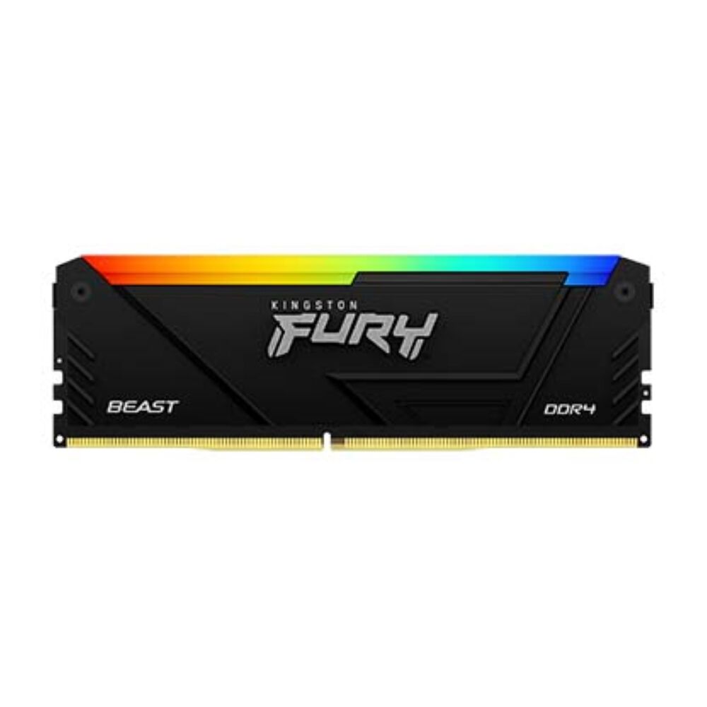 Memoria Ram Kingston Fury Beast Rgb 16gb Ddr4 3600mhz Dimm image number 1.0