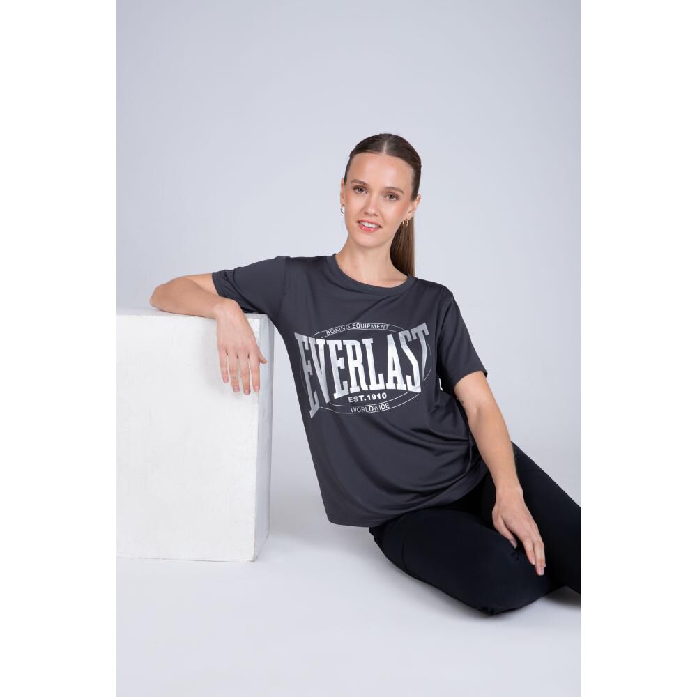Polera M/c Mujer Basic Everlast image number 4.0