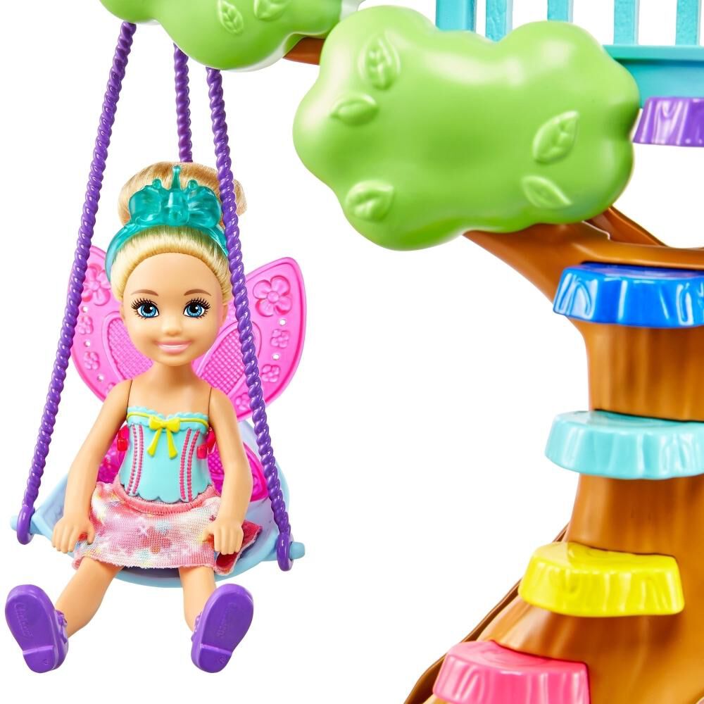 Set De Muñecas Barbie Set De Juego Chelsea Casa De Árbol En Las Nubes image number 3.0