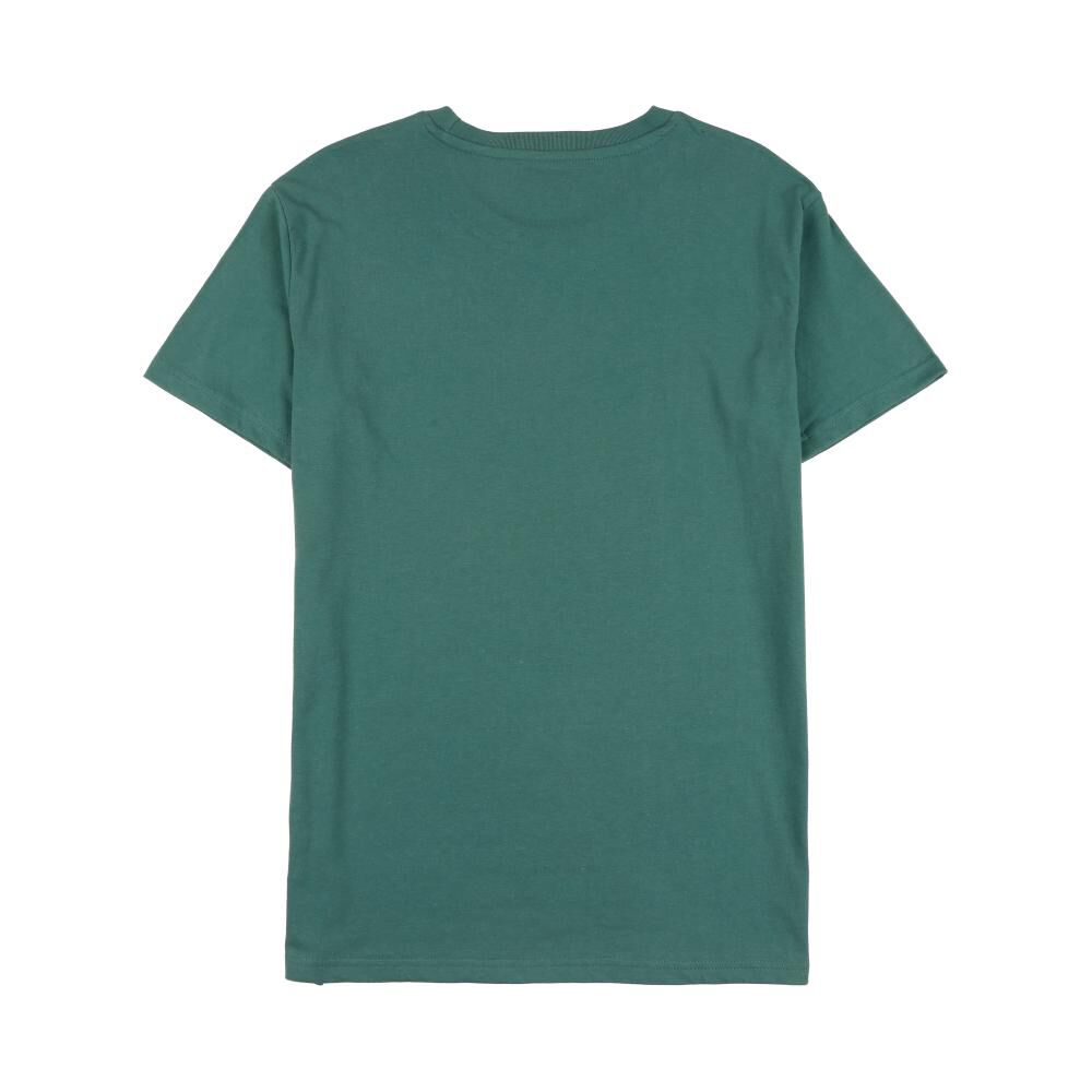 Polera Lisa Slim Manga Corta Cuello Redondo Hombre Skuad image number 1.0