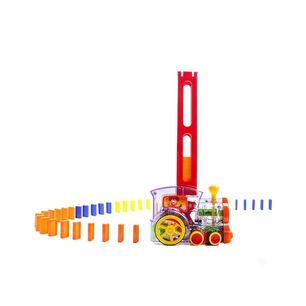 Tren Domino Juguete Autom&aacute;tico Con Luces Y Sonido Ni&ntilde;os