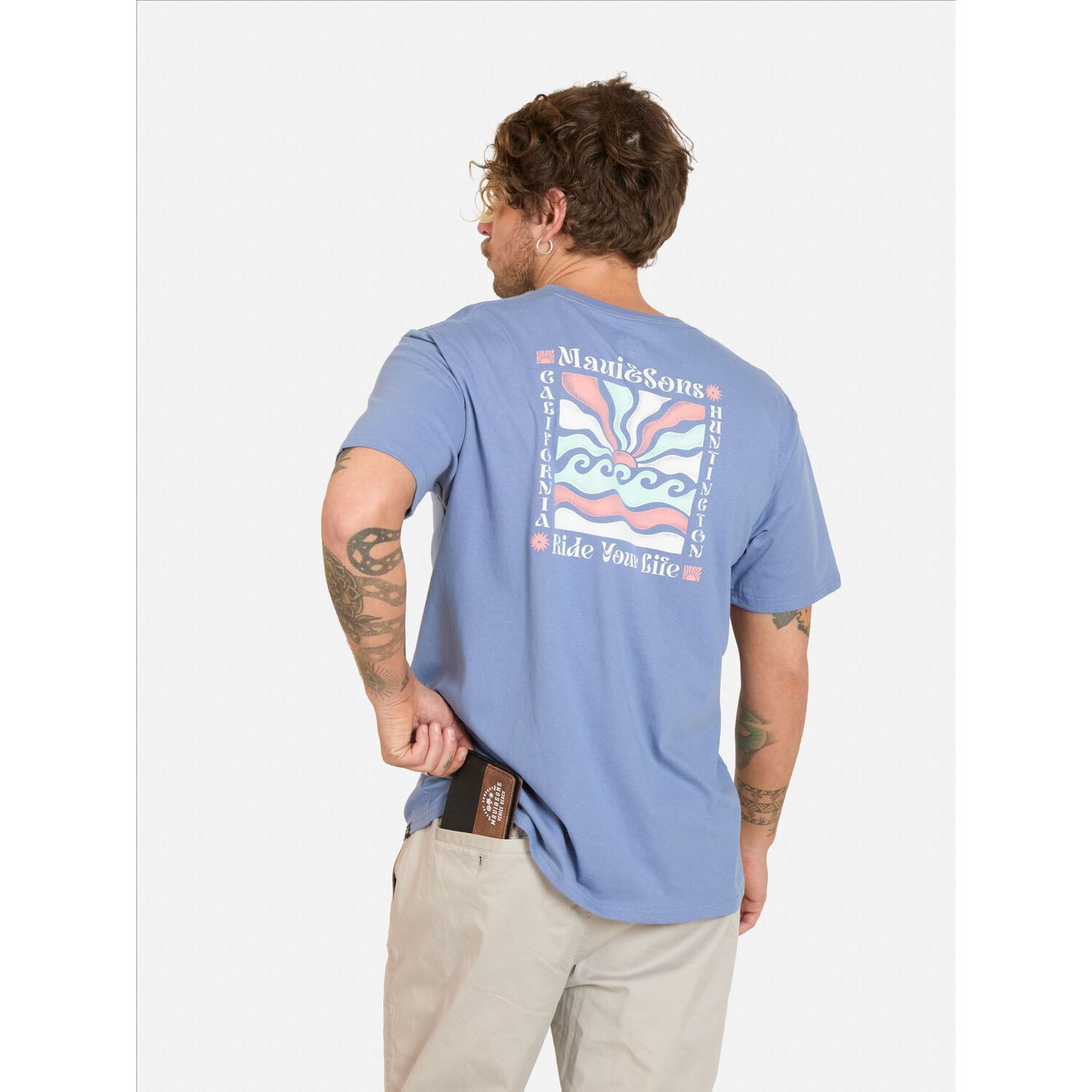 Pack Polera + Billetera Hombre Maui And Sons image number 1.0