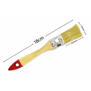 Brocha Mango Madera 1 Pulgada Para Pintar Casas Construcci&oacute;n
