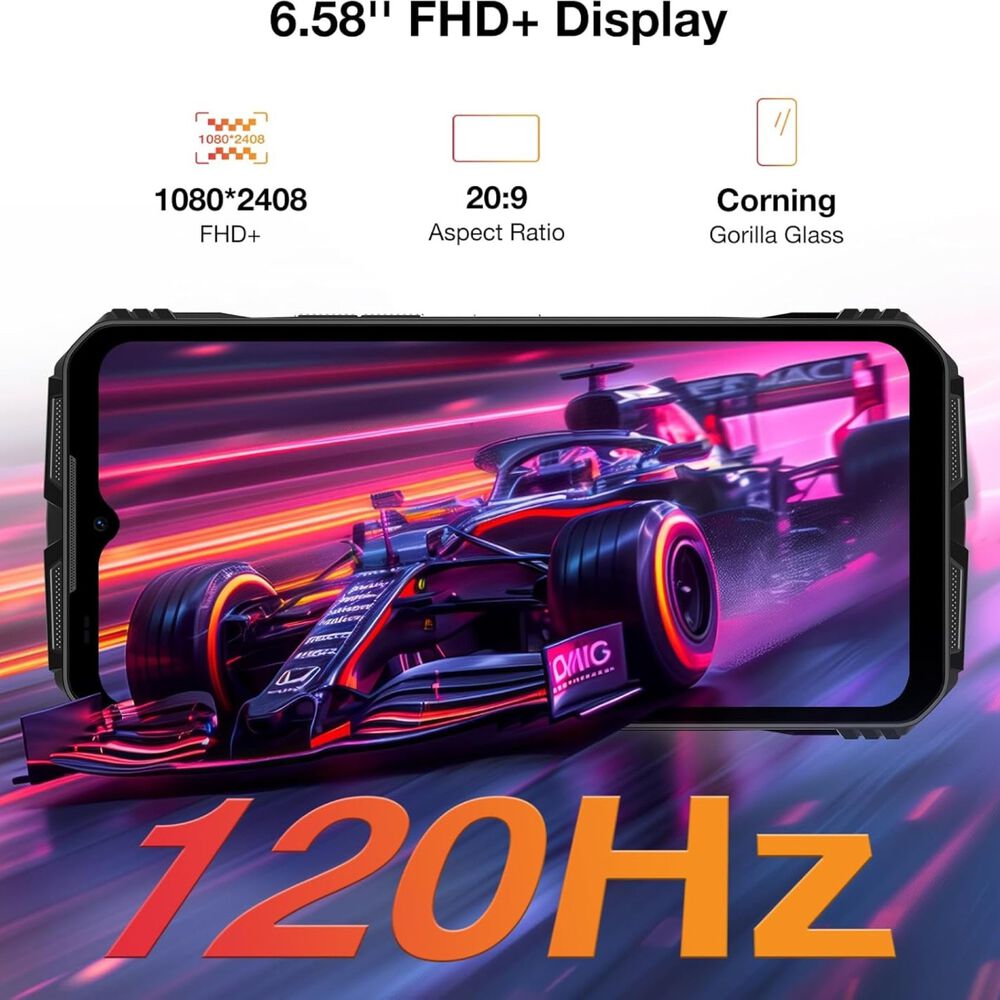 Doogee V Max Plus - Bater&iacute;a Monstruo Dura D&iacute;as Uso Extremo image number 6.0