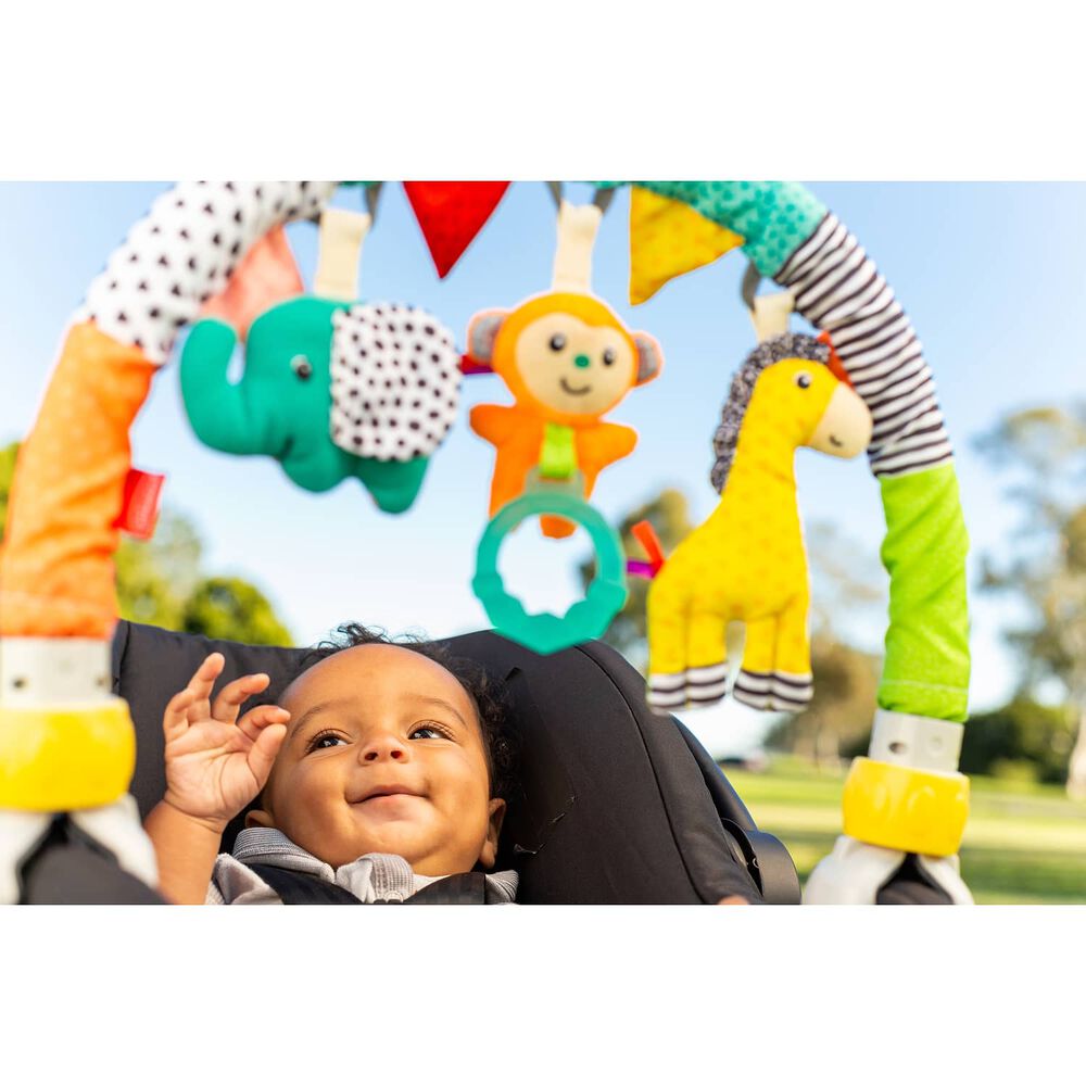 Arco M&oacute;vil Interactivo Sensorial Beb&eacute; Para Coche Infantino image number 3.0