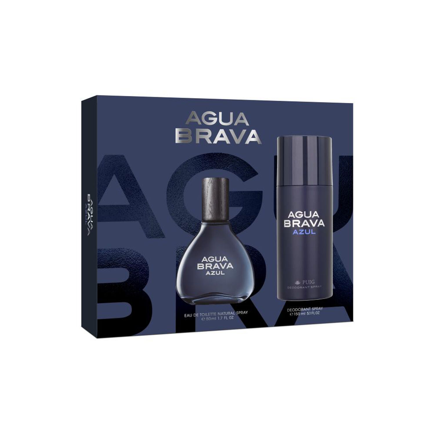 Set De Perfumer&iacute;a Hombre Azul Agua Brava / 50 Ml / Edt + Desoderante 150 Ml image number 0.0