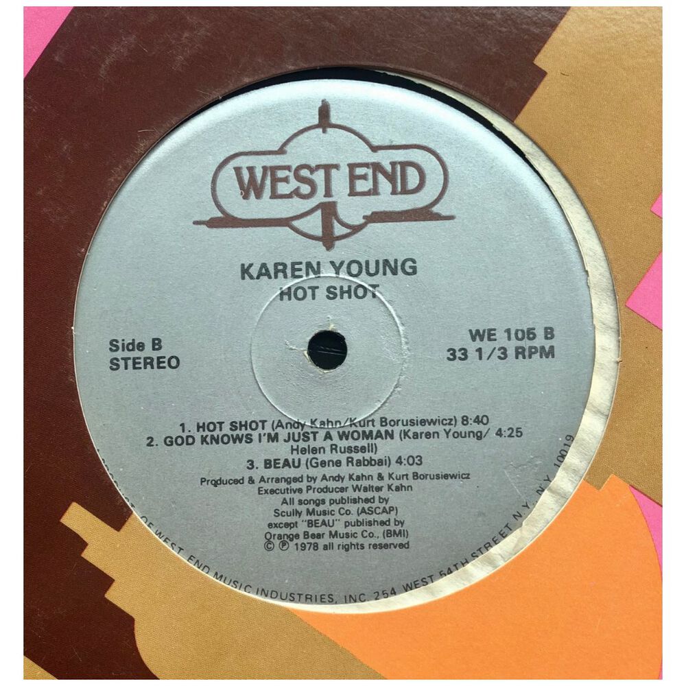 Karen Young - Hot Shot | Vinilo Usado image number 2.0