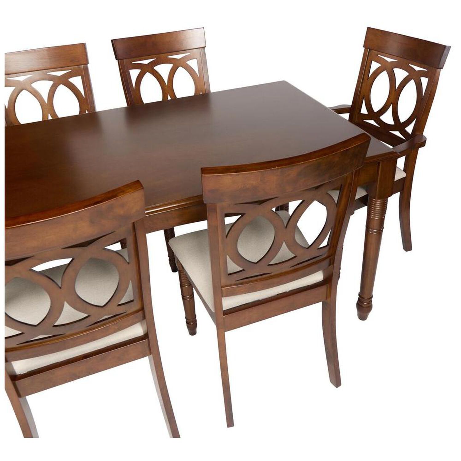 Juego De Comedor Casaideal Florencia / 4 Sillas / 2 Sitiales image number 6.0
