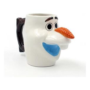 Taz&oacute;n 3d Cer&aacute;mica Olaf Frozen