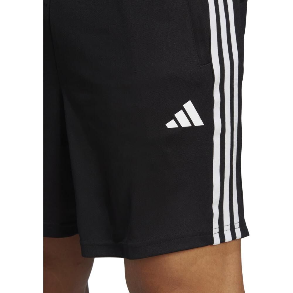 Short Deportivo Hombre 3 Tiras Adidas image number 3.0