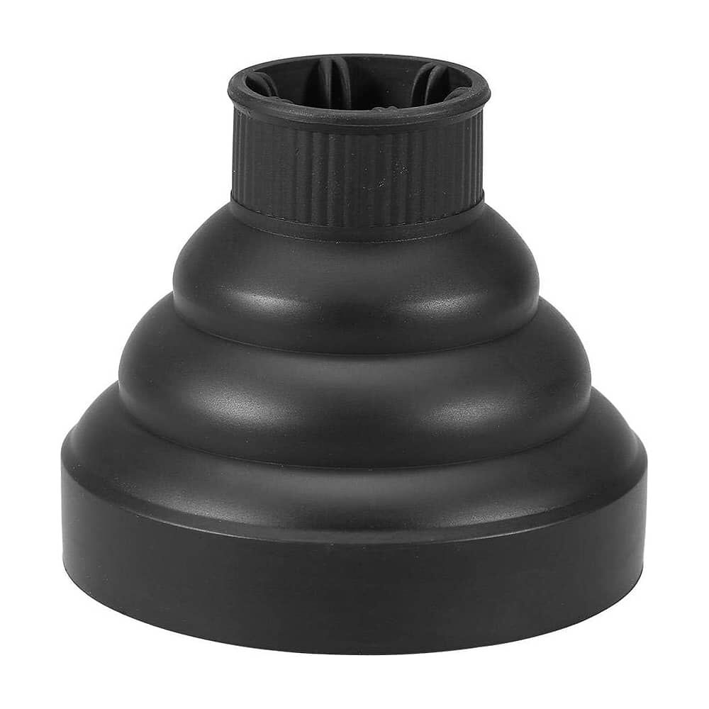 Difusor Para Secador De Cabello De Silicona Plegable Negro image number 2.0