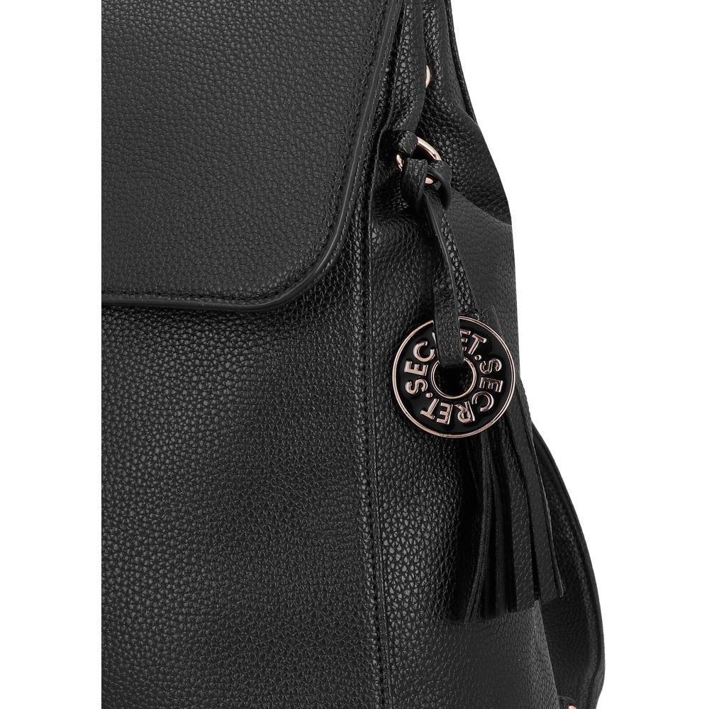 Mochila Secret Cork St6 M Negro image number 5.0