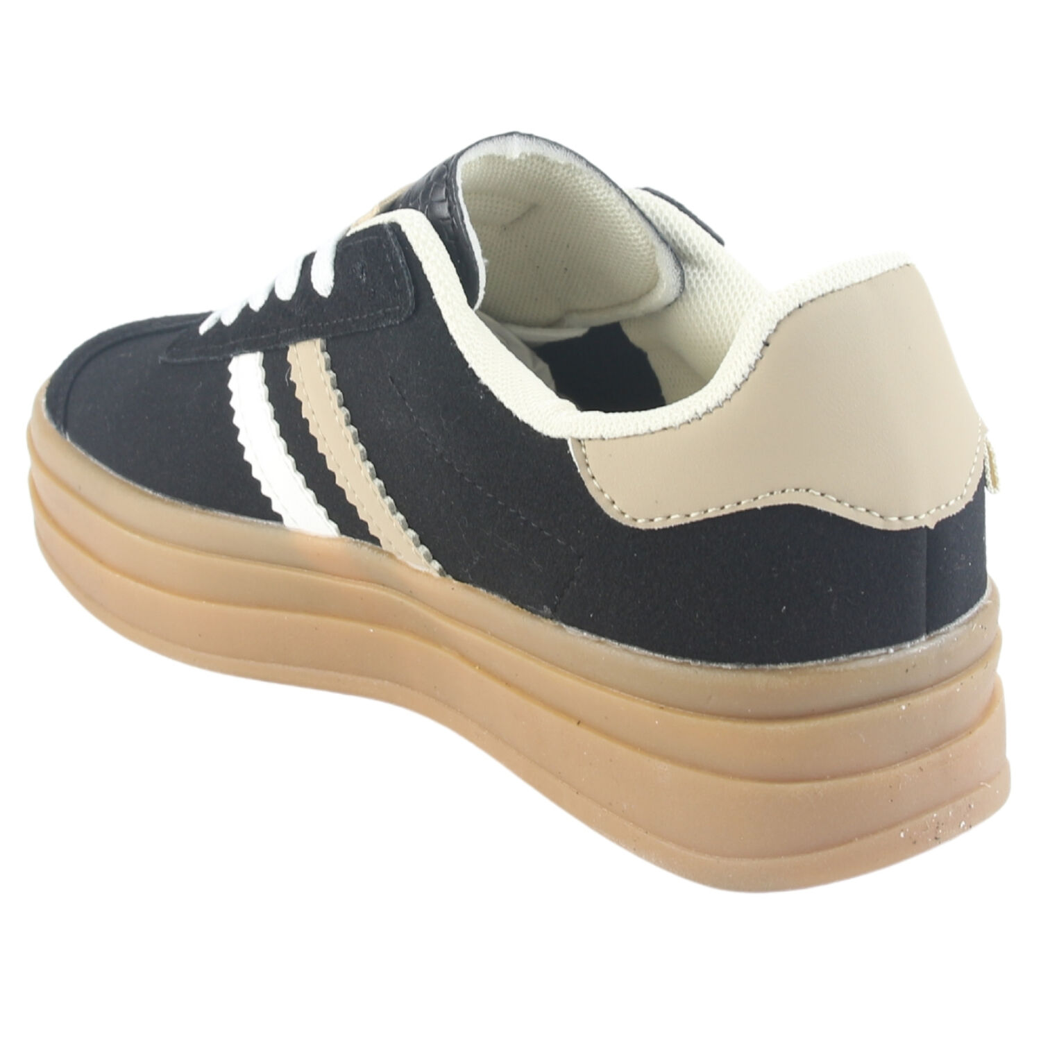 Zapatilla Chalada Mujer Andy-12 Negro Urbano image number 3.0