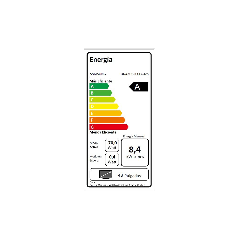 43 Crystal Uhd U8200f 4k Smart Tv 2025 image number 5.0