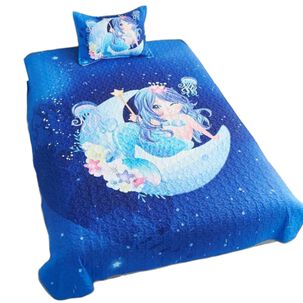 Cobertor De Verano 15 Plazas Quilt + 1 Funda Cubrecama 180x230cm